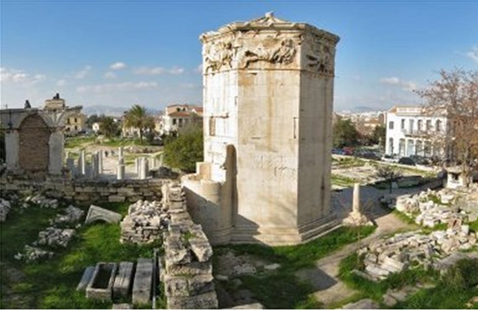 Επισκέψιμος ο «Πύργος των ανέμων» στη Ρωμαϊκή Αγορά